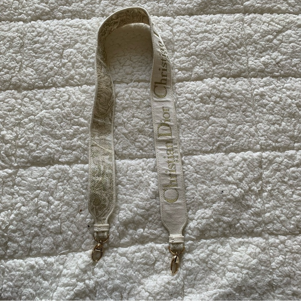 Christian Dior purse strap